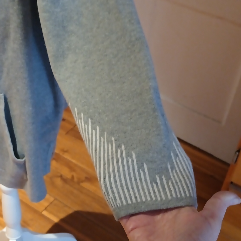 NEW Isaac Mizrahi Live Open Front Cardigan - Picture 5 of 12